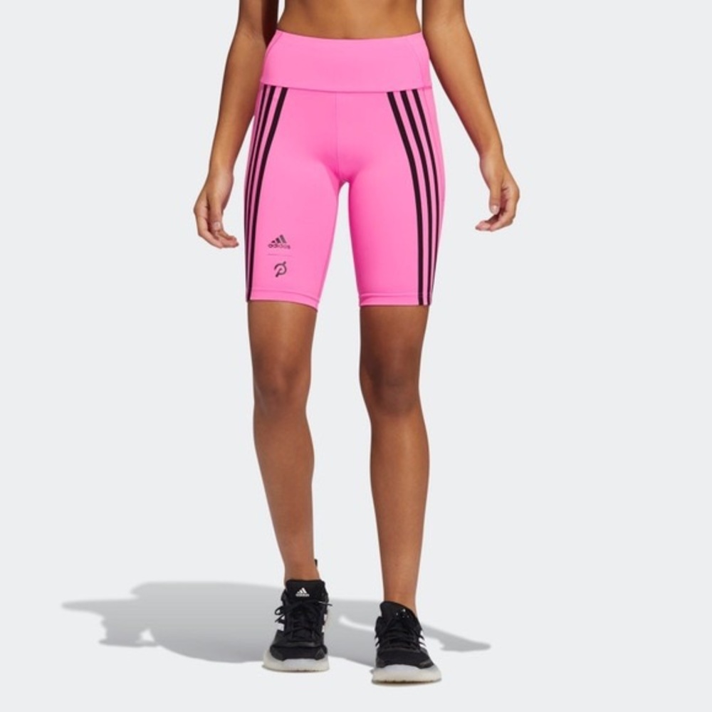 Adidas x Peloton Hot Pink 9” Biker Shorts
